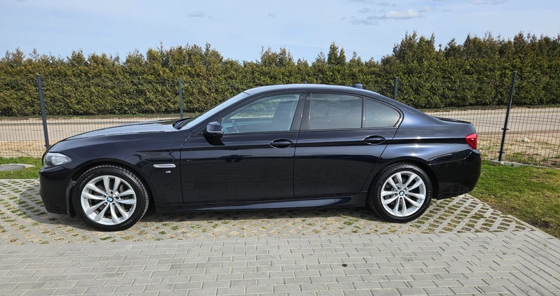 BMW Seria 5 cena 89790 przebieg: 207000, rok produkcji 2015 z Gdynia małe 92